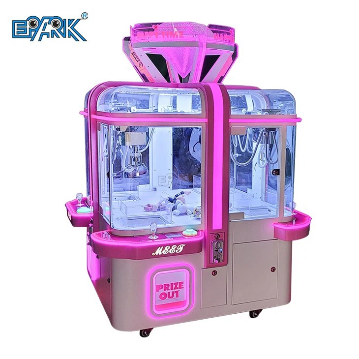 4 Players Rubik's Cube Crane Machine