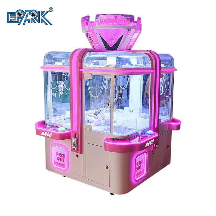 4 Players Rubik's Cube Crane Machine