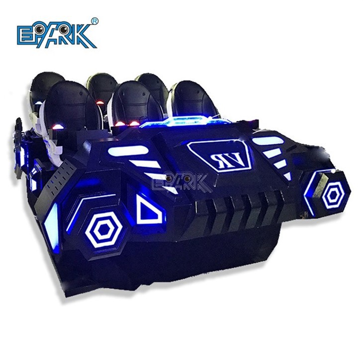 Classic Dark Six Players Spacecraft VR Cinema