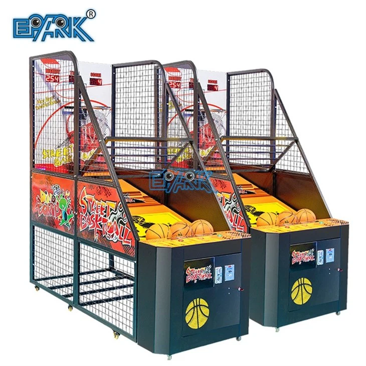 Commercial Coin Operated Basketball Arcade Machine