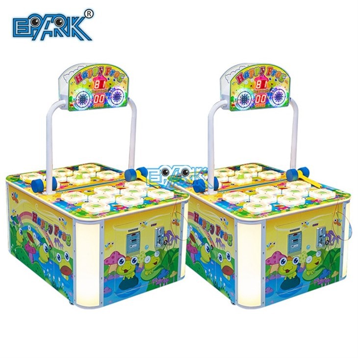 Coin Operated Hitting Frog Game Machine