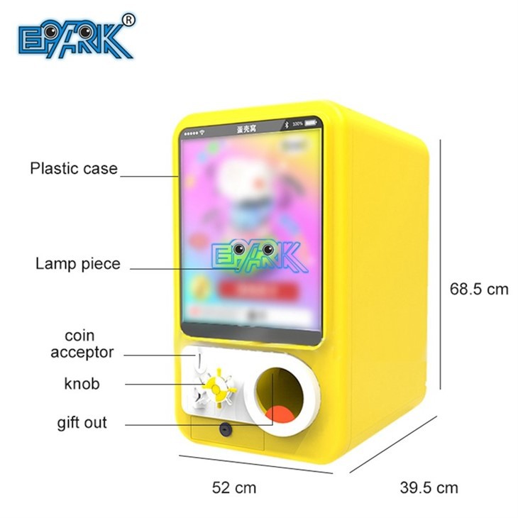 Coin Operated Plastic Twisting Machine Capsule Machine
