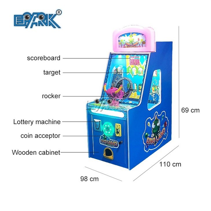 Dinosaur Hunter Ball Amusement Game Machine