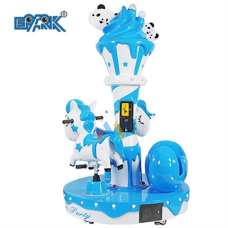 Kiddie Rides Ice Cream Carousel