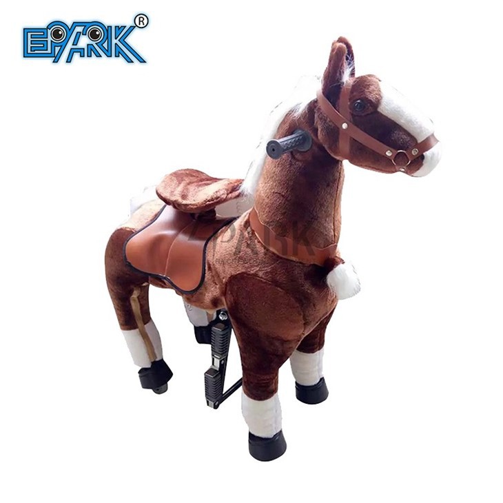 Medium Size Mechanical Plush Horse