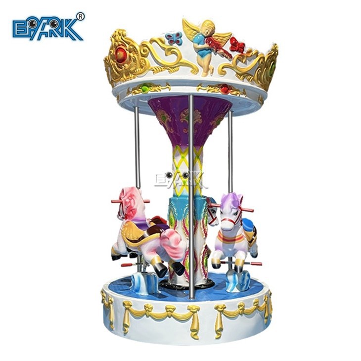 Mini Carousel Amusement Park Kiddie Rides