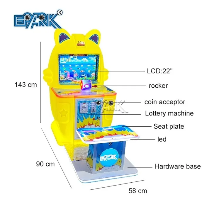 Mini Fishing Game Machine for Kids