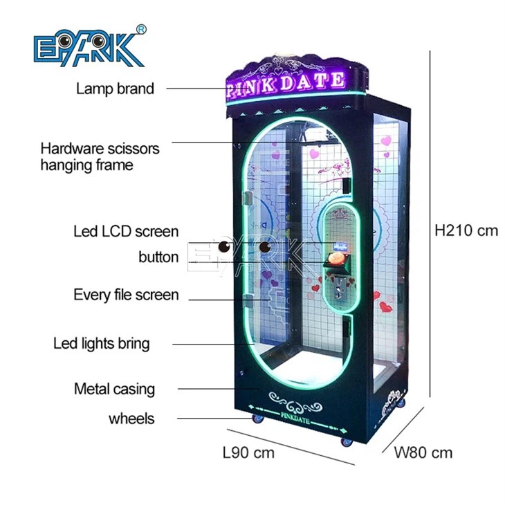 Pink Date Cut Prize Arcade Gift Game Machine