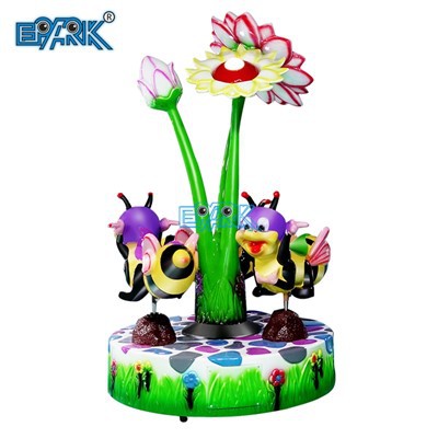 Bee Carousel Playground Equipment Kiddie Ride