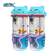 Cute Cat Coin Operated Plush Toy Vending Machine