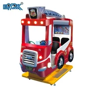 Fire Truck 4 Seats Fiberglass Swing Game