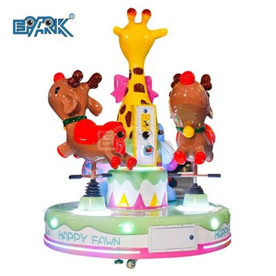 Coin Operated Game Giraffe Carousel