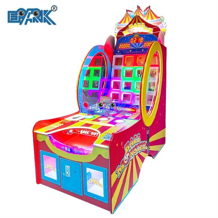 Throw Ball Game Ticket Redemption Machine