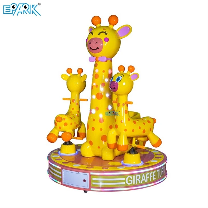 Giraffe Turns Horse Coin Operated Carousel Horse Kiddie Ride price