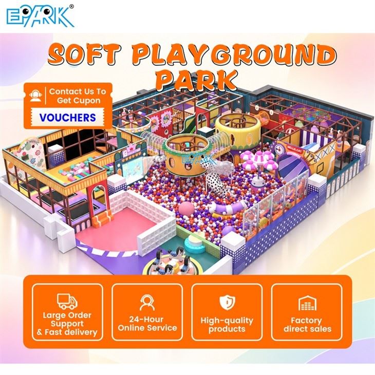 258㎡ Custom Indoor Playground Equipment for FEC suppliers