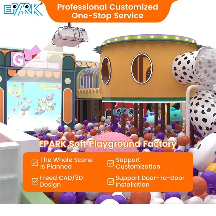 258㎡ Custom Indoor Playground Equipment for FEC suppliers