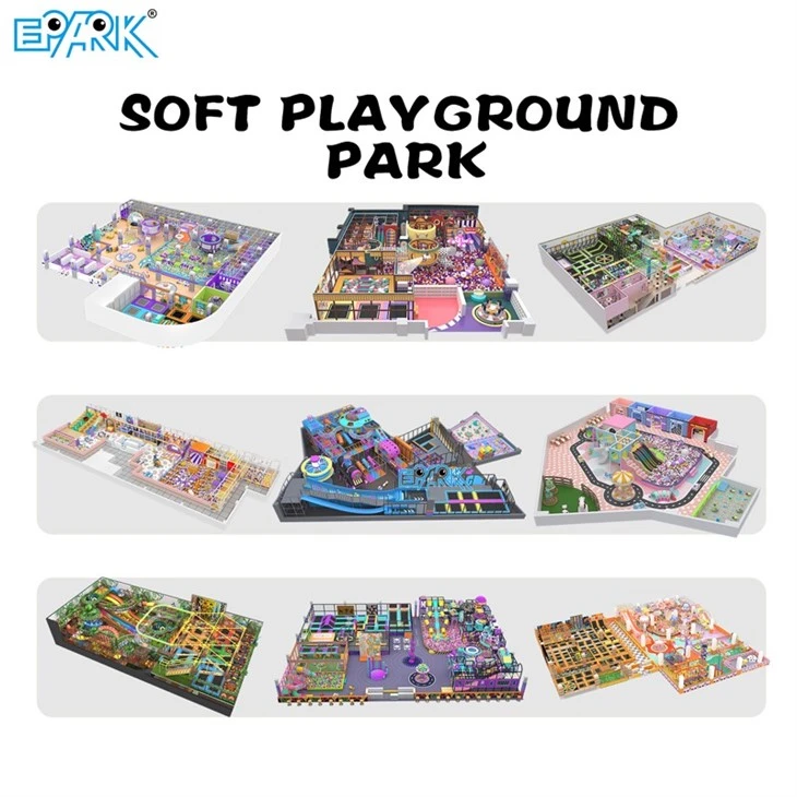 258㎡ Custom Indoor Playground Equipment for FEC best