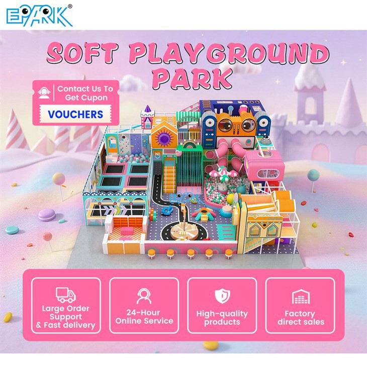 264m² Soft Indoor Playground For Sale | Complete Kids Play Center factory