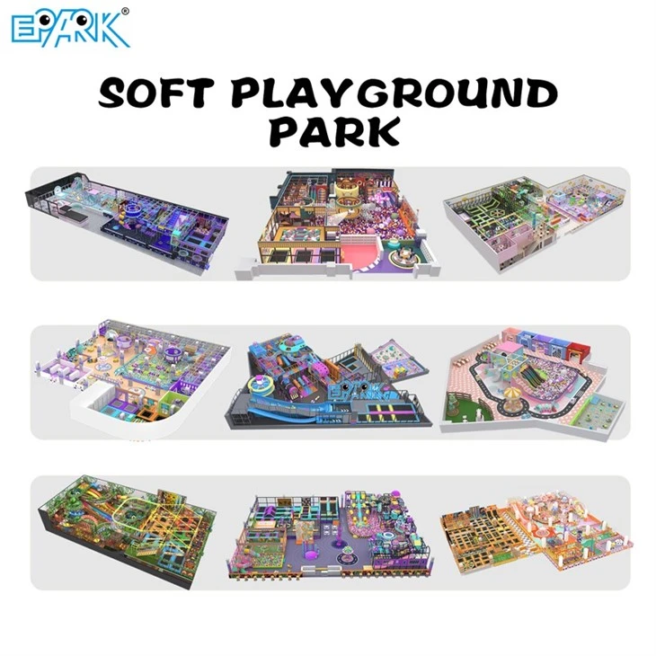 594㎡ Indoor Playground Equipment For Family Entertainment factory