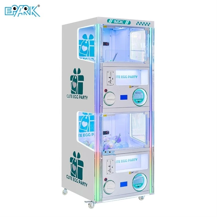 2-Layer Capsule Toy Machine Gacha Arcade Machine For FEC factory