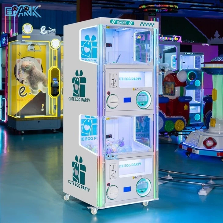 2-Layer Capsule Toy Machine Gacha Arcade Machine For FEC suppliers