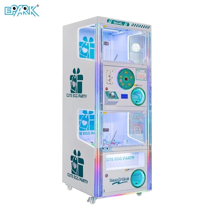 Cute Egg Party Gift Machine Coin Operated Capsule Toy Vending Machine factory