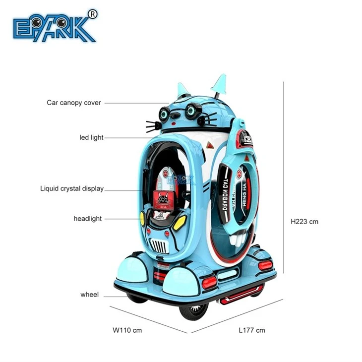 Dragoncat Warrior Robot Bumper Car