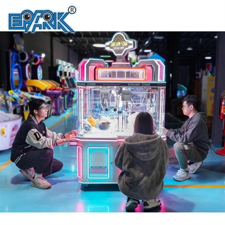 Dream Star 4 Players Claw Vending Machine