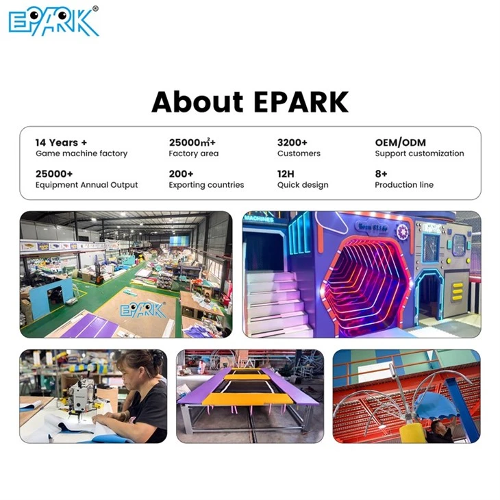Indoor Playground Trampoline Park Equipment One-Stop Kids Play Center best
