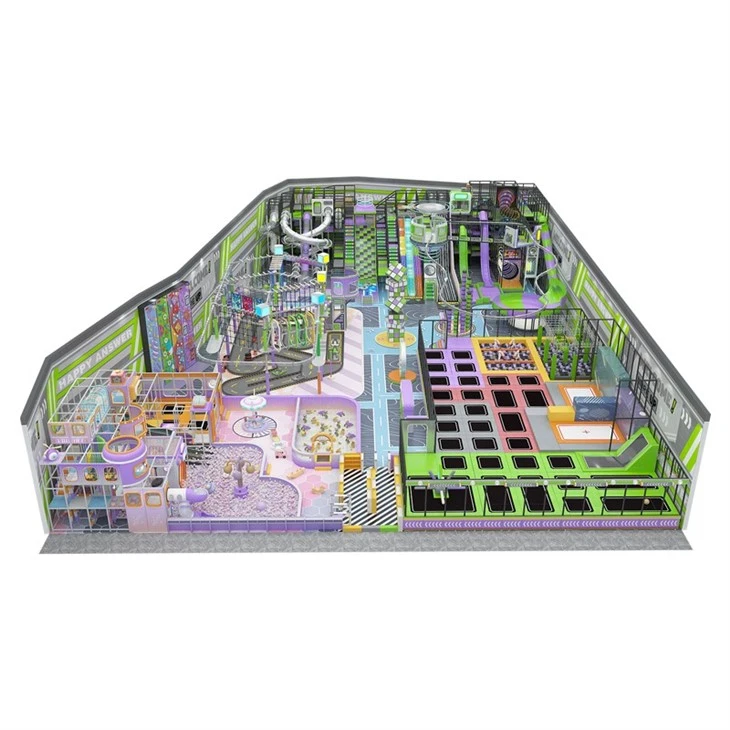 Indoor Playground Trampoline Park Equipment One-Stop Kids Play Center price