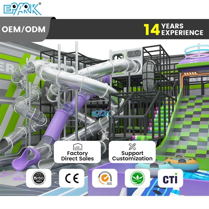 Indoor Playground Trampoline Park Equipment One-Stop Kids Play Center suppliers