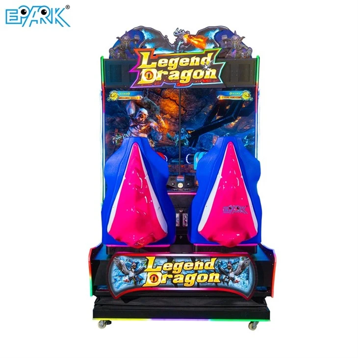 Legend Dragon 2 Players Shooting Arcade Machine Interactive Dragon Battle Game best