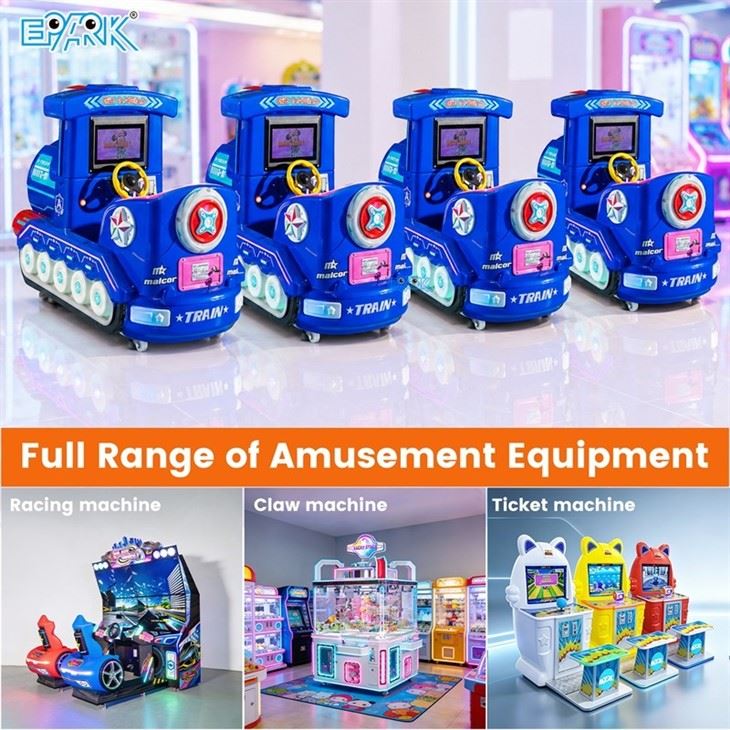 Mini Train MP5 Arcade Coin Operated Video Game Kiddie Ride Machine suppliers