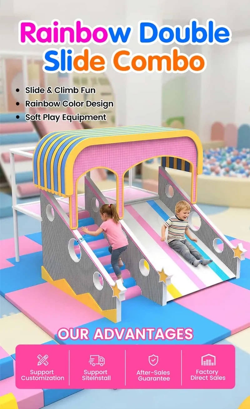 Rainbow Double Slide Combo1-tuya Rainbow Double Slide Combo1-tuya
