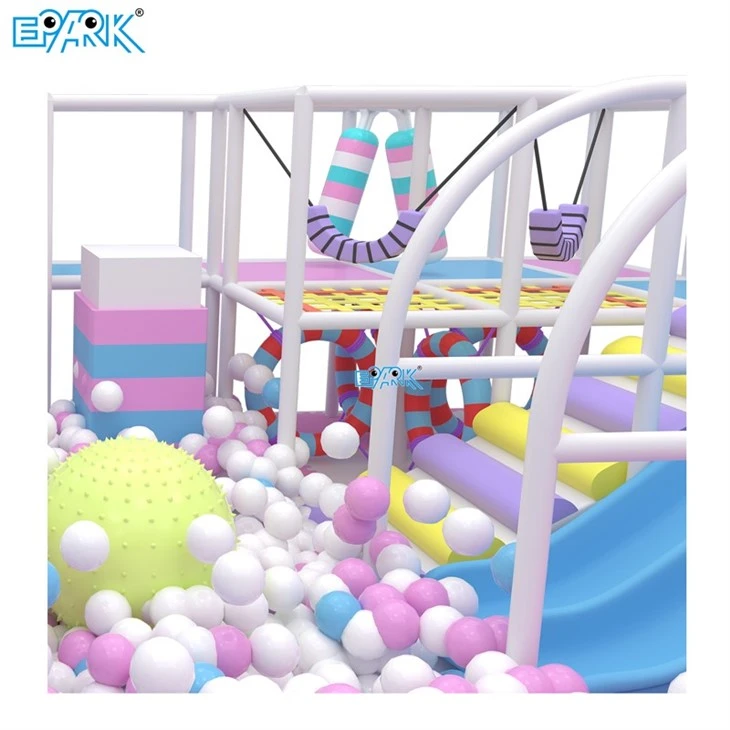 Pink Dream Indoor Playground With Slide & Ball Pit suppliers