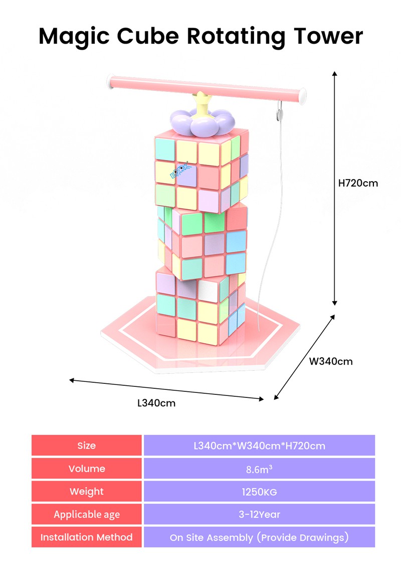 Magic Cube Rotating Tower2 Magic Cube Rotating Tower2