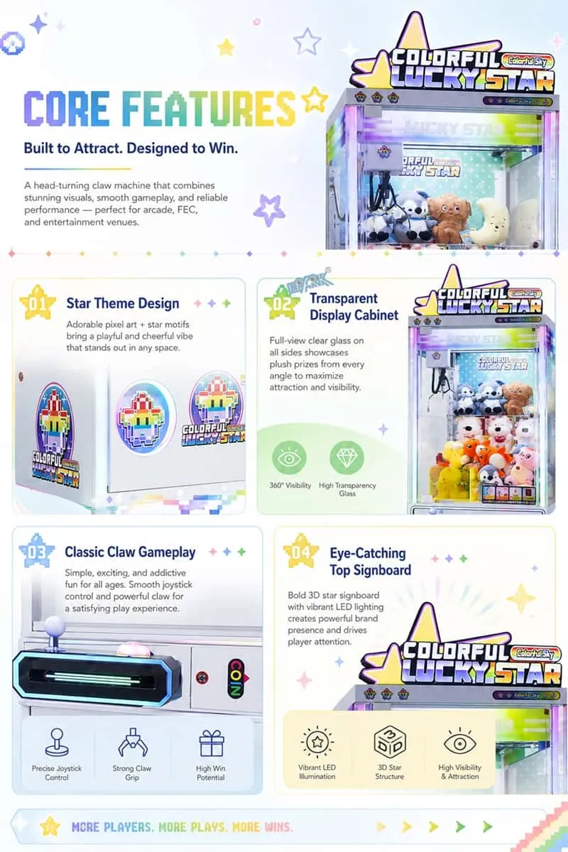 Transparent Claw Machine 6-tuya Transparent Claw Machine 6-tuya