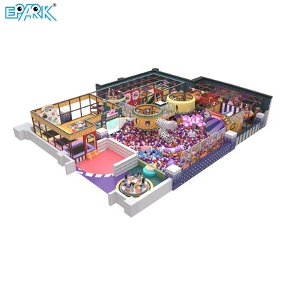 258㎡ Custom Indoor Playground Equipment for FEC