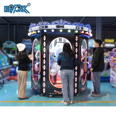 6 Players Pink Date Gift Claw Machine