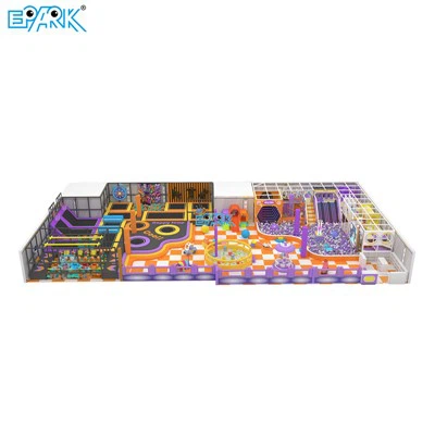 Colorful Indoor Playground Park For Kids | Soft Play Center