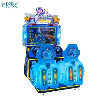 Cute Baby Racing Kids Arcade Racing Simulator Game Machine