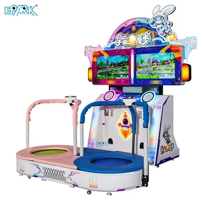 Dual Player Walking Game Machine Commercial Amusement Equipment