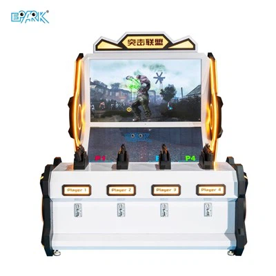 Four Player Assault League Arcade Machine