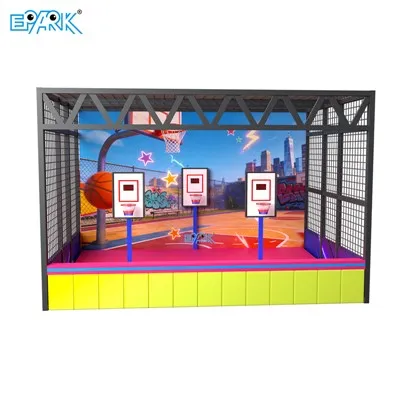 Kids Interactive Basketball Soft Play Indoor Playground Fun