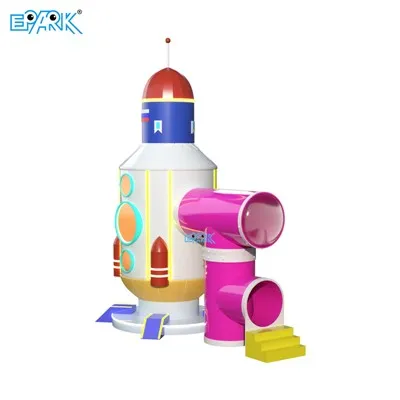 Kids Rocket Soft Play Structure For Indoor Playground