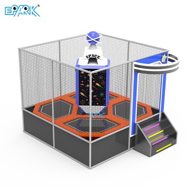 Multi-Sided Trampoline Soft Play For Kids Indoor Trampoline Fun