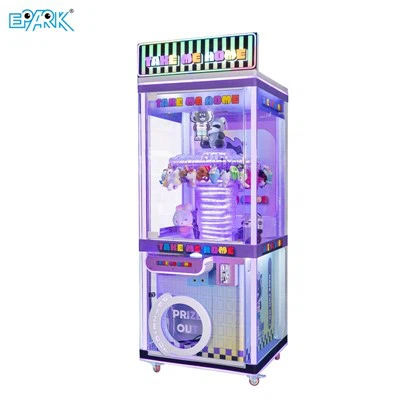 Purple Clip Claw Machine | Novel Prize Game For Arcades