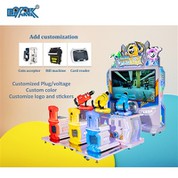 Three Players Shooting Game Machine