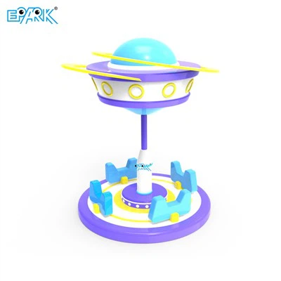 UFO Electric Rotating Platform For Kids - Soft Play Fun