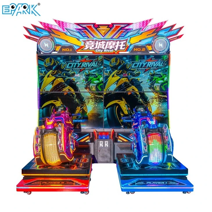 Twin Rider Racing Arcade Machine For FEC Entertainment high quality